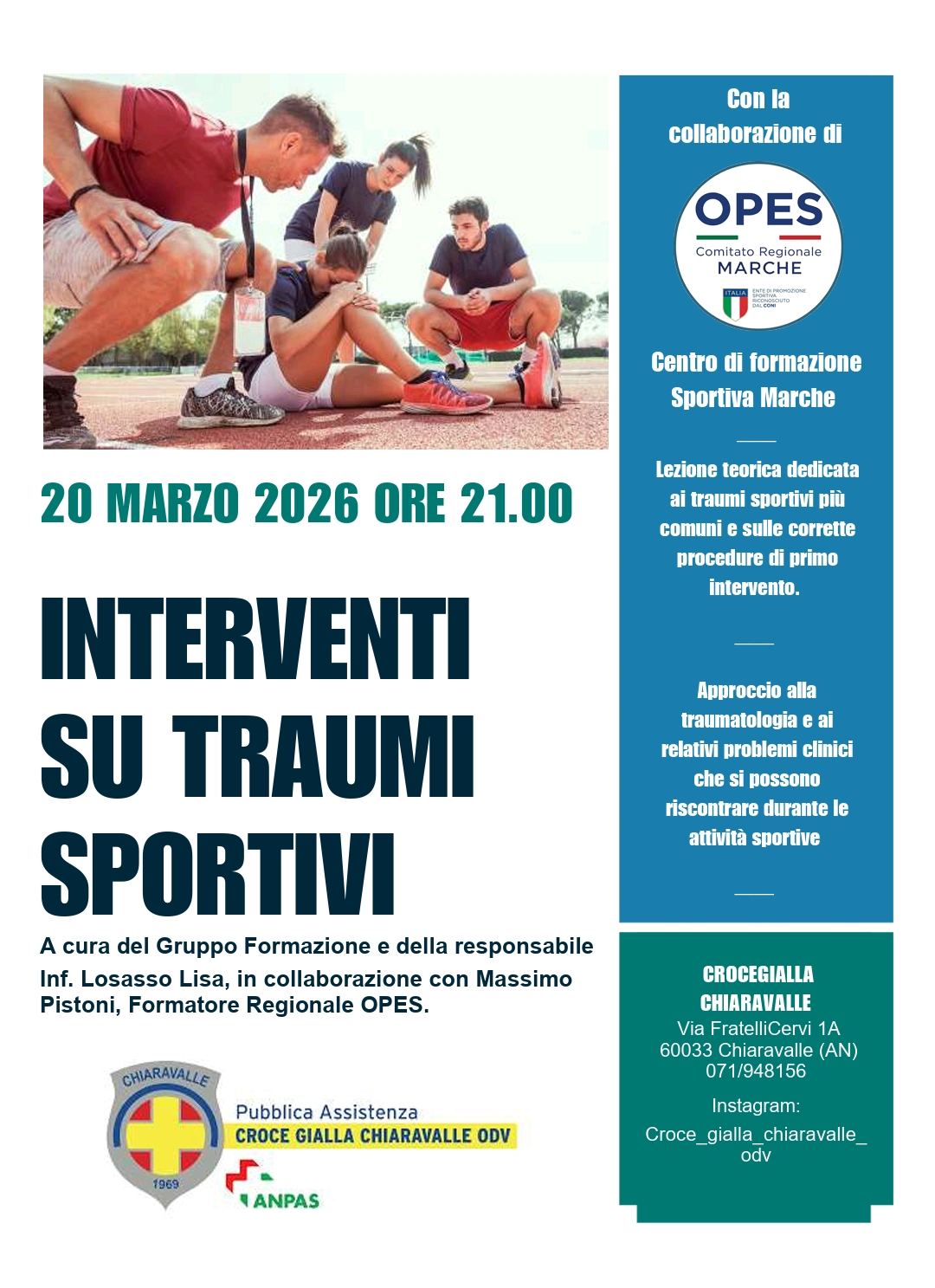 Interventi su Traumi Sportivi